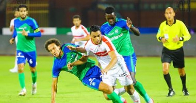 مباراة الزمالك والمقاصة 