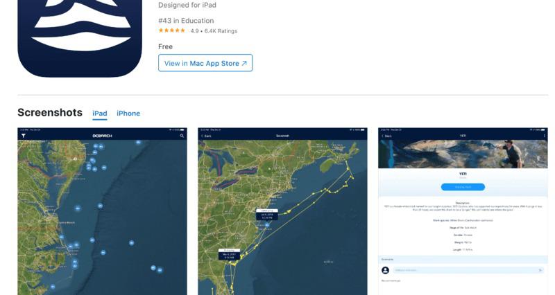 Global Shark Tracker App